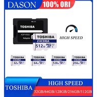 Microsd Card 512GB/256GB/128GB/64GB/32GB Toshiba Exceria microSDHC Memory Card CL4 M102 Micro SD Card With Adapter High Speed