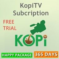 365 DAYS KopiTV IPTV App 1000+ LIVE Channels Sports/Movie/Drama VOD for Android TV Box 直播 点播 7天回放 体育