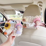 Cartoon Cartoon Cute Car Tissue Box Hanging Armrest Box Paper Box Car Tissue Box Storage