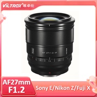Viltrox AF 27mm F1.2 PRO APS-C Auto Focus Large Aperture Mirrorless Cameras Lens Large Aperture For 
