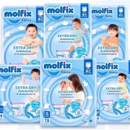 3 ห่อใหญ่ ยกลัง แพมเพิส Molfix