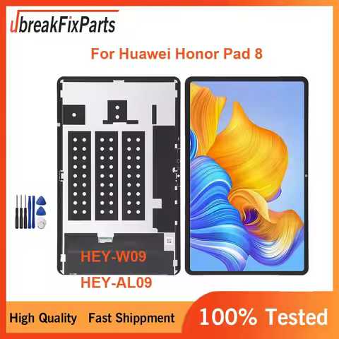 LCD for Huawei Honor Pad 8 HEY-W09 HEY-AL09 W09 AL09 LCD Display Touch Screen Digitizer Assembly Rep