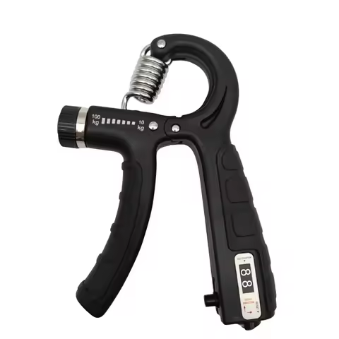 10-100kg Adjustable Counting Grip Strengthener Portable Fitness Grip Strengthener Hand Training Devi