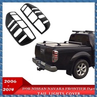 (WUSG) Car Tail Light Lamp Hood Parts Rear Light Cover for Navara D40 2007-2014 Car Accessories