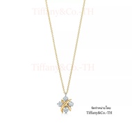 【NEW-ทิฟฟานี่ ออริจินัล】ต่างหู Tiffany & Co Lynn จี้หินสิบก้อน สร้อยข้อมือหิน 36 แหวนหินสิบหก ทองคำข