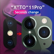 Modified Camera Lens Sticker Back Camera Protector Seconds Change Camera Lens Cover for IPhone X XS XR MAX for IPhone 11 Pro Max