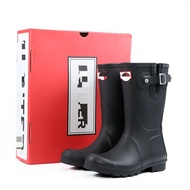 Rain Boots High-Top Hunter Ladies Rubber Water Waterproof Boots Fashionable Hunter Rubber Shoes Leak