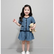 D4 GRACIA Girls' Shorts Set C773 Kids Girl Clothing Set