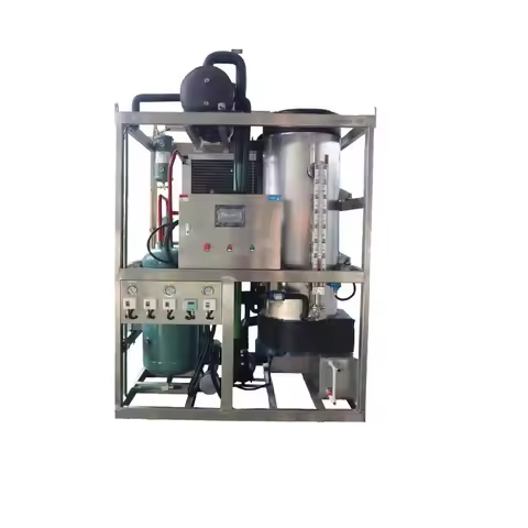 YG 1Ton Automatic Tube Ice Making Machine Industrial Ice Tube Maker for Cool Drinks