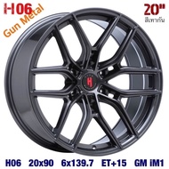 ล้อแม็กซ์ HAMMER H6 ขอบ20 6รู139.7 กว้าง 9.5นิ้ว ET 15 แนวออฟโรด แข็งแรง งาน AUTO OPTION บริษัทในเคร