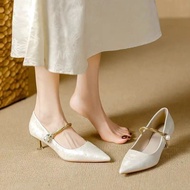 WC3 [Special Offer] Chinese Style 2025 New Style Chinese Style Pointed Toe High Heels|Braddock Brado