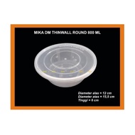 DM Thinwall Round 800 ML (25 pcs) Thinwall Round 800 ML
