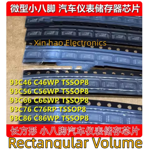 5PCS NEW 93C46 93C56 93C66 93C76 93C86 M93C66-WDW6TP TSSOP-8 Rectangular Volume FOR 4Kbit MICROWIRE 