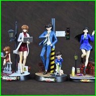 B4 Detective Conan Action Figure Rachel Moore Jimmy Kudo Sherry Ai Model Dolls Toys For Kids Home De