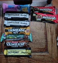 Protein Bars 蛋白條 BPJ Barebells Body Attack Yambam Nuts Allmax Hexapro Iherb