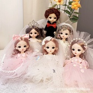 Wedding Car Decoration Doll Set Yi Tian Wedding Doll for Girls Children's Toy Wedding Princess Wholesale