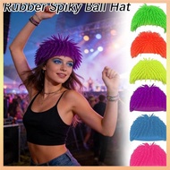 Soft Spiky Ball Headwear Comfortable Quirky Spiky Ball Hat Reusable Elastic For  Family Games April 