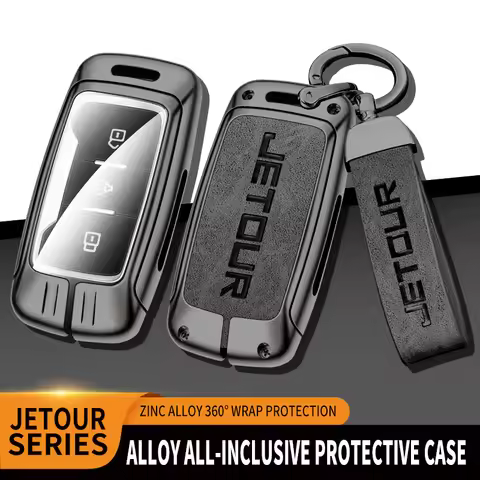 Suitable for Chery Jetour X70 X90 X95 Plus X70S X70M Cowin X3 X5 K60 2022 Zinc Alloy Car Key Cover K