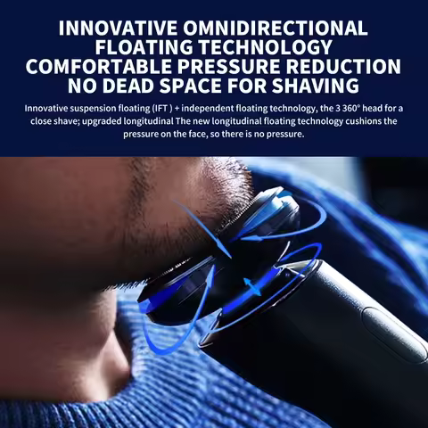 XIAOMI MIJIA S700 Electric Shaver Trimmer For Men Triple Blade Razor Shaving Beard Machine Dry Wet B