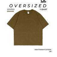 Jipclo Oversized Heavy Cotton 16s Ermine Plain T-Shirt {ASM.04Ja23н}