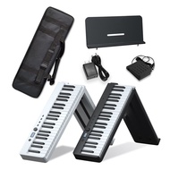 Wersi 88-Key Portable Folding Electronic Piano Beginner Practice Keyboard BX20 Folding Piano