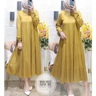 Midi dress/ midi dress rayon/ midi dress jumbo/ midi dress muslim / Dr