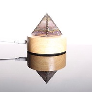 【畢業禮物】神秘聖壇-奧剛金字塔小夜燈Orgonite水晶療癒奧根