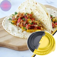 Strongaroetrtombn 3-in-1 Tortilla Sealer, Tacos Tortilla Crimper Maker, Adjustable Size, For 6"-10" 