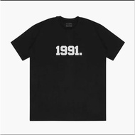 1991 T-SHIRT. SIMPLE WRITING