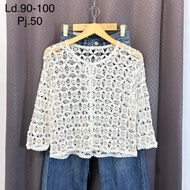 Cotton mesh top