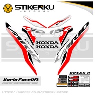 STRIPING VARIO FACELIFT MOTIF 10 / STICKER VARIO NEW 125 / 150 / ALL NEW HONDA VARIO 125/150 STOCK D