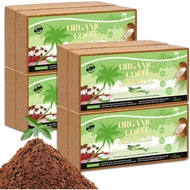 Peat Moss For Plants Organic 11 Lb Compressed Coco Peat Block