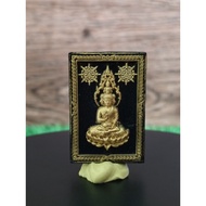 【泰國正品】九面富貴佛牌｜龍婆坤潘+坤班加持｜Wat Pa Panasahwan｜佛曆2561｜聖粉材質