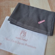 SELLING AT A LOSS Plain Paris Japan Premium Nathelabel Square Hijab