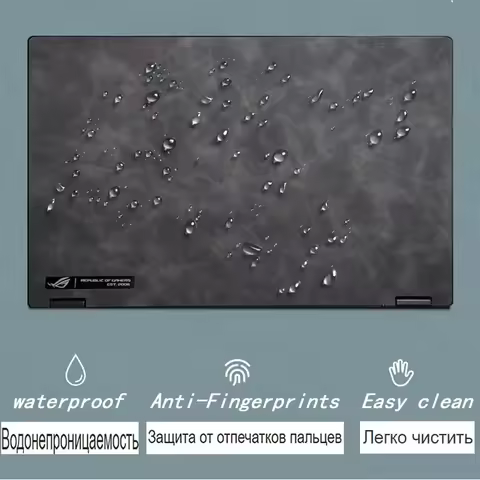 PU leather Skin Laptop Stickers for Asus ROG Flow X13 GV302 2023 GV301 2021 2022