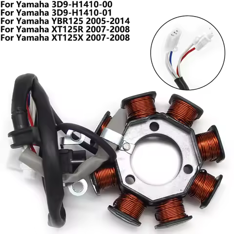 motorcycle stator coil generator For Yamaha 3D9-H1410-00 3D9-H1410-01 YBR125 XT125R XT125X 3D9H14100