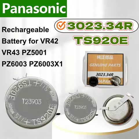 3023.34R TS920E 3023 34R 3023-34R MT920 Seiko Watch Kinetic Energy Rechargeable Battery for VR42 VR4