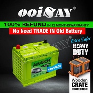 AMARON FLO NS70L | 95D26L (MF) - 65AH - Car Battery - Fortuner, Harrier, Navara LEXUS RX, ES, GS