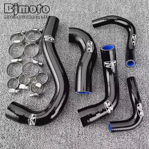 Motorcycle FZ MT 09 MT-09 Silicone Radiator Cooling Hoses Kit For Yamaha MT09 Tracer 900 GT 900GT 9G