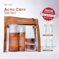 MK SKIN ACNE SERIES 4 items FREE SUNSCREEN