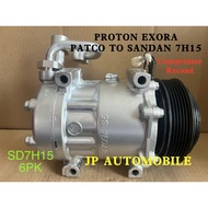 Recond Compressor PROTON EXORA PATCO TO SANDEN 7H15