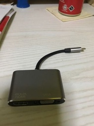 Type c to vga/hdmi adapter