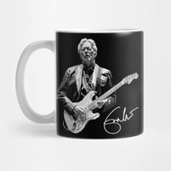 Eric clapton in grayscale - Eric Clapton Tea Mug
