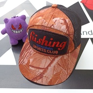 THRIFT TOPI SECOND TRUCKER CAMO FISHING SPORT CLUB