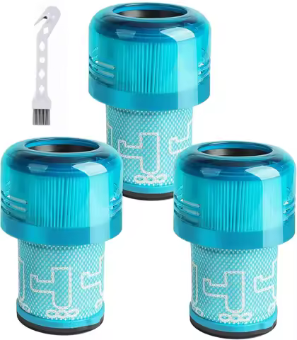 Filter for Dyson V12 Detect Slim Vacuum Cleaner, Absolute Extra/Total Clean/Fluffy - Replacement Par