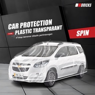SPIN Plastic Car Cover Transparent Waterproof Car Cover CHEVROLET SPIN PE8 car blanket Waterproof ca