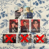 Seventeen jeonghan hoshi wonwoo mingyu photocard