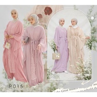 ASKA.ID - FALUNA KAFTAN EID GAMIS CERUTTI BATWING