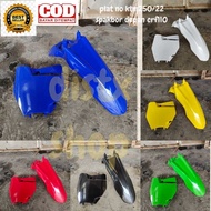 BODY SET CRF 110 2 ITEMS NUMBER PLATE KTM 250 2022 FRONT FENDER CRF 110 FRONT NUMBER COVER FNDER TRA