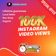 100K IG  Reels Video Views with offer price 💥 🚀